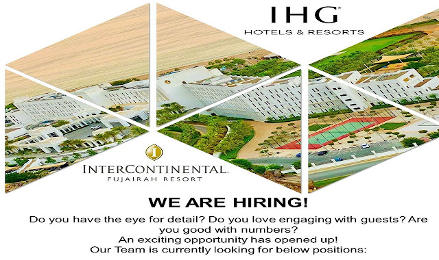 Intercontinental Hotels and Resorts announces job vacancies : UAE