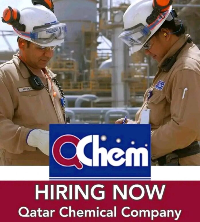 Qatar - Qatar Chemical Company Job Hiring Below Vacancies