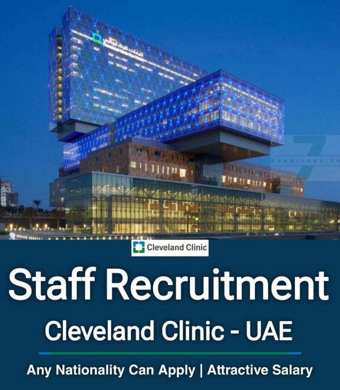 Dubai - Cleveland Hospital Job Opening For All Departments