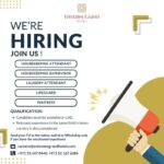 Dubai, UAE Emirates Grand Hotel Hiring Following Positions on Jan 2025