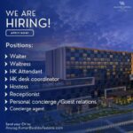 Kuwait ‏Waldorf Astoria Hiring Following Positions Jan 2025