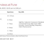 India, Pune JLL Mega Walk-In Drive on Saturday, 8th February 2025, 10 AM – 2 PM