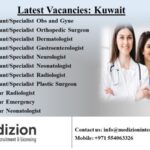 Kuwait Medizion Healthcare Hiring Following Positions in Feb-2025