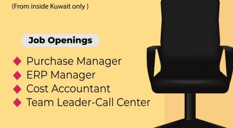 Kuwait Job Openings: Thriving Walk-In Drive 2025
