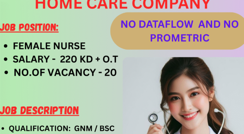 secure kuwait female nurse jobs april 2025 - smart enterprises chennai hiring now