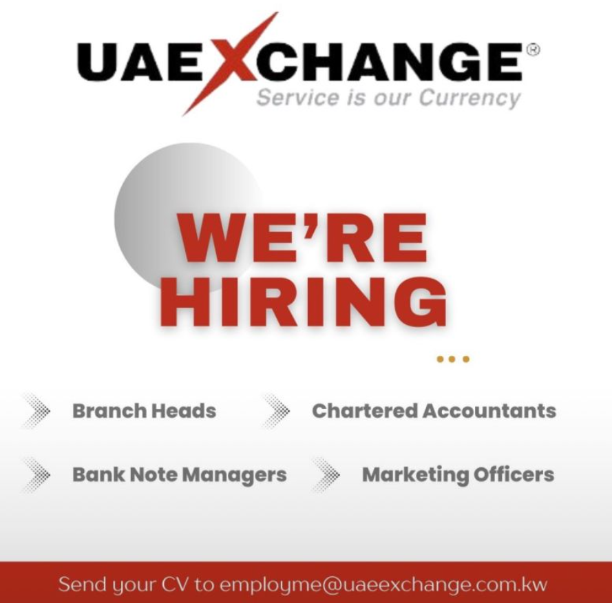 uae exchange finance & marketing jobs – thrilling kuwait careers april 2025!