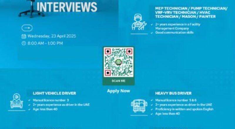 we one careers hiring: bright future walk-In on 23rd april