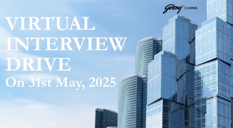 Facility Management Job Opportunities at Godrej Living – Virtual Interview Drive 2025
