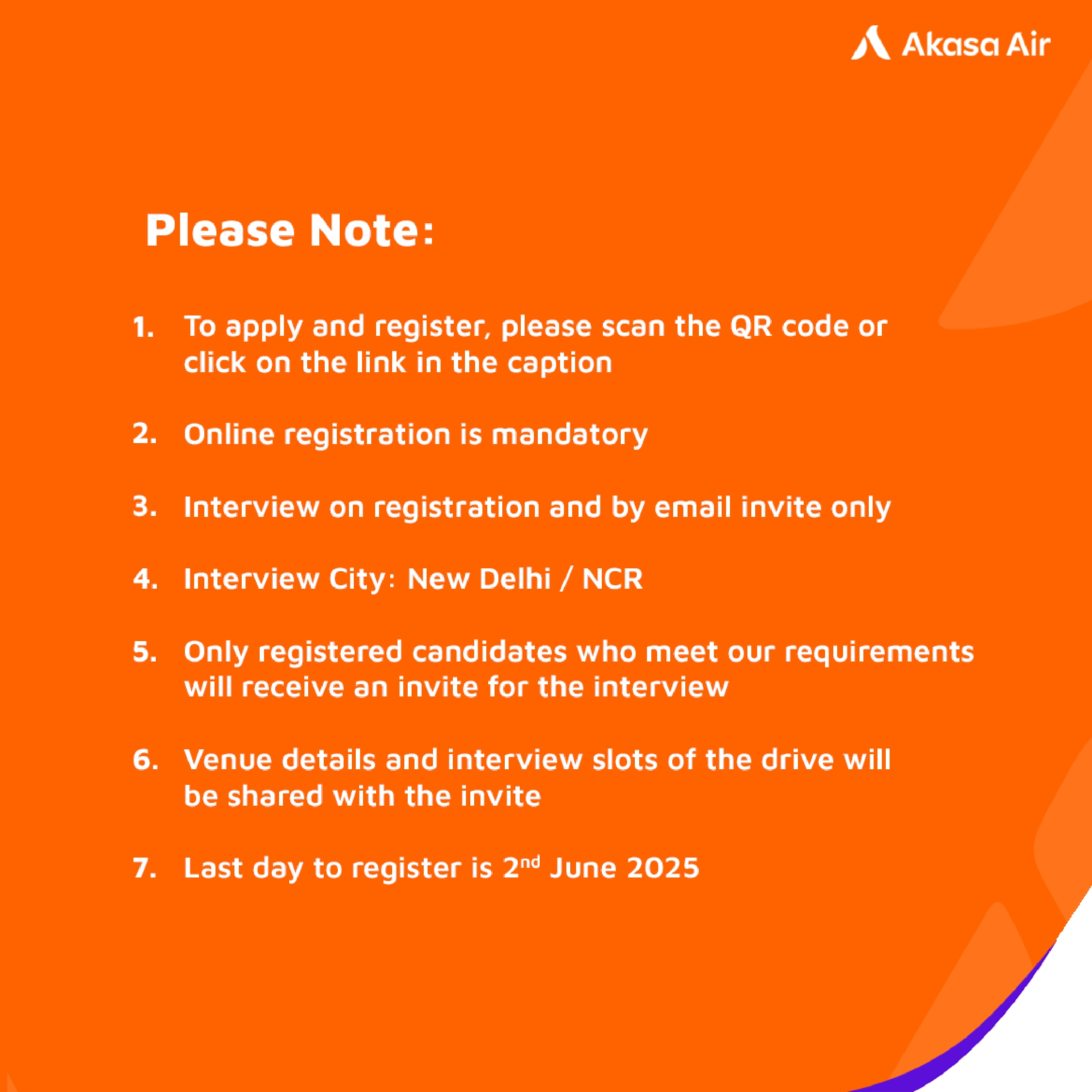 Soar High: Akasa Air Cabin Crew Recruitment