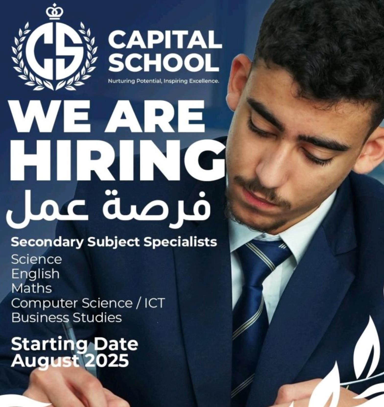 capital school dubai careers 2025 – exciting teacher jobs in dubai