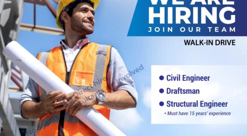 secure dubai civil engineering jobs – alfa walk-In interviews 19–23 may 2025