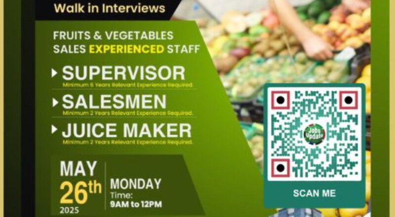 apply for juice maker jobs in dubai – nesto walk-In drive 26 may 2025