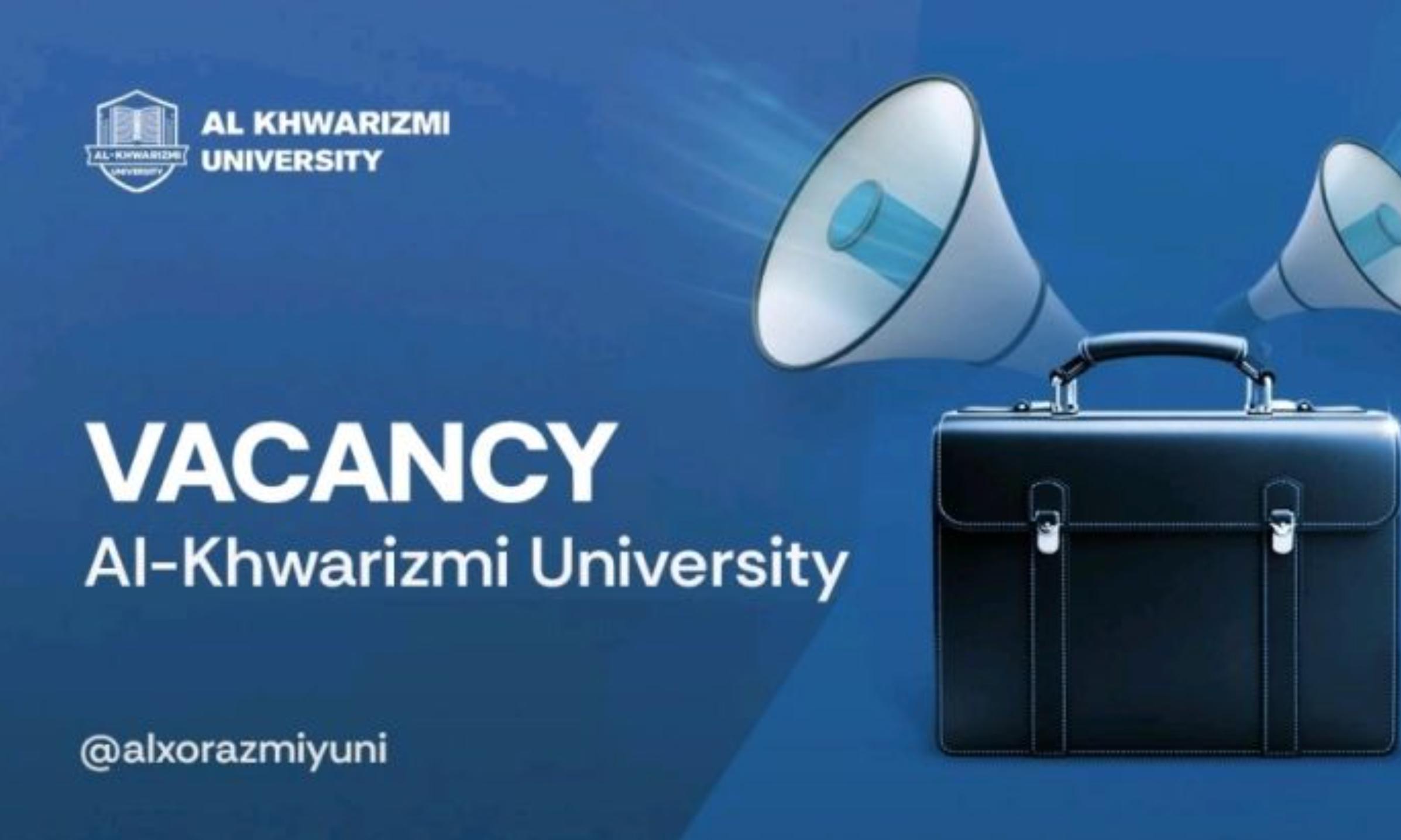 Exciting Roles at Al Khwarizmi University – Professors Wanted 2025/2026