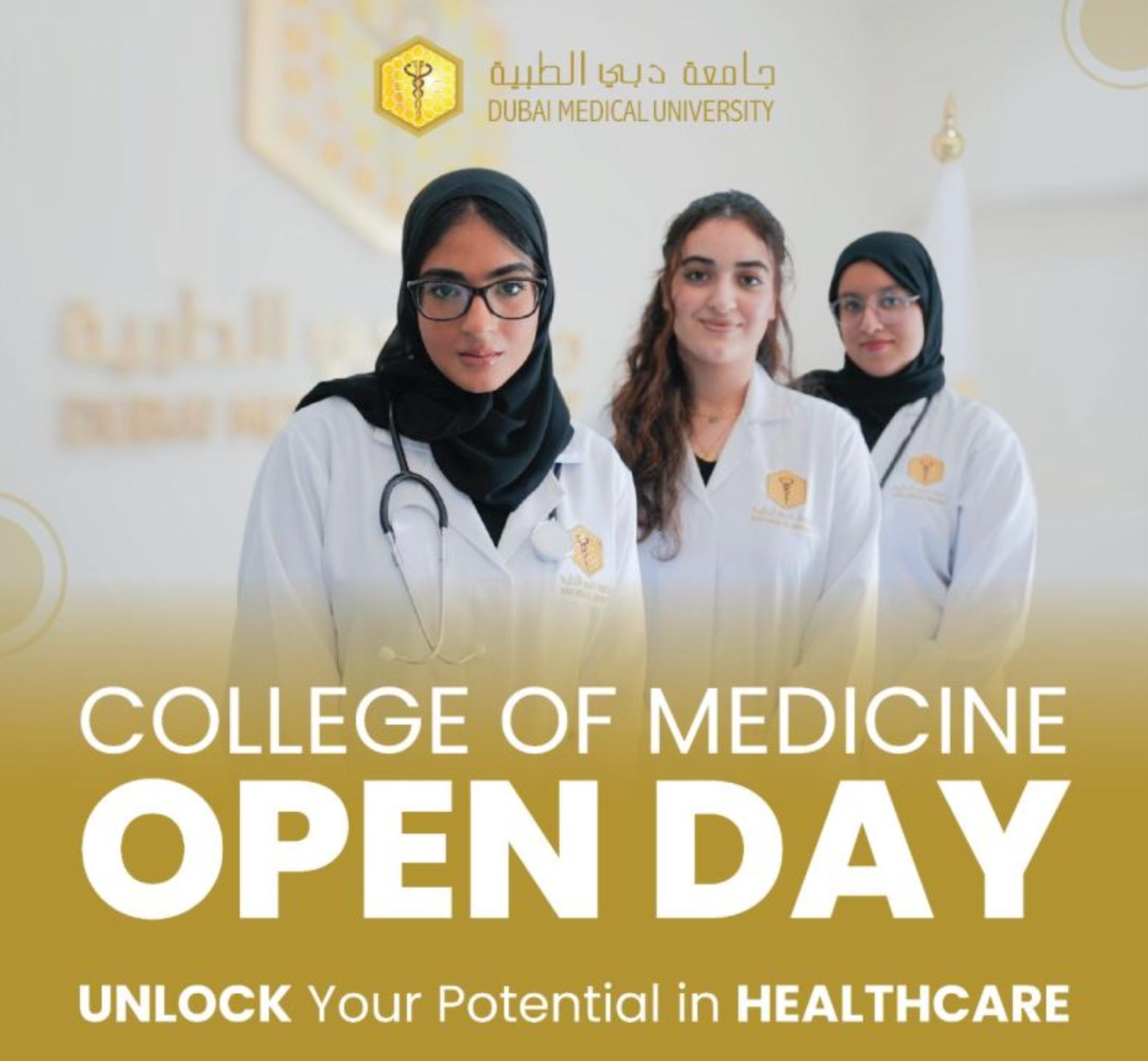Dubai Medical University Open Day – Launch Your Healthcare Career Dubai | 31st May 2025