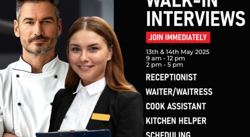 thrilling tu holdings careers walk-In interview abu dhabi – 13 & 14 may 2025