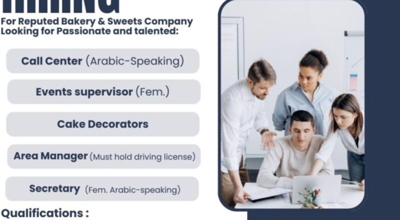 kuwait bakery jobs 2025 – immediate hiring for call center, cake decorators & more | apply now