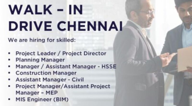 top construction manager jobs chennai 2025 – walk-In at cushman & wakefield, may 24 | apply now