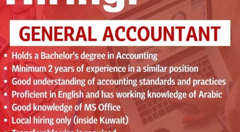 unlock top finance jobs in kuwait – apply today | may 2025 hiring