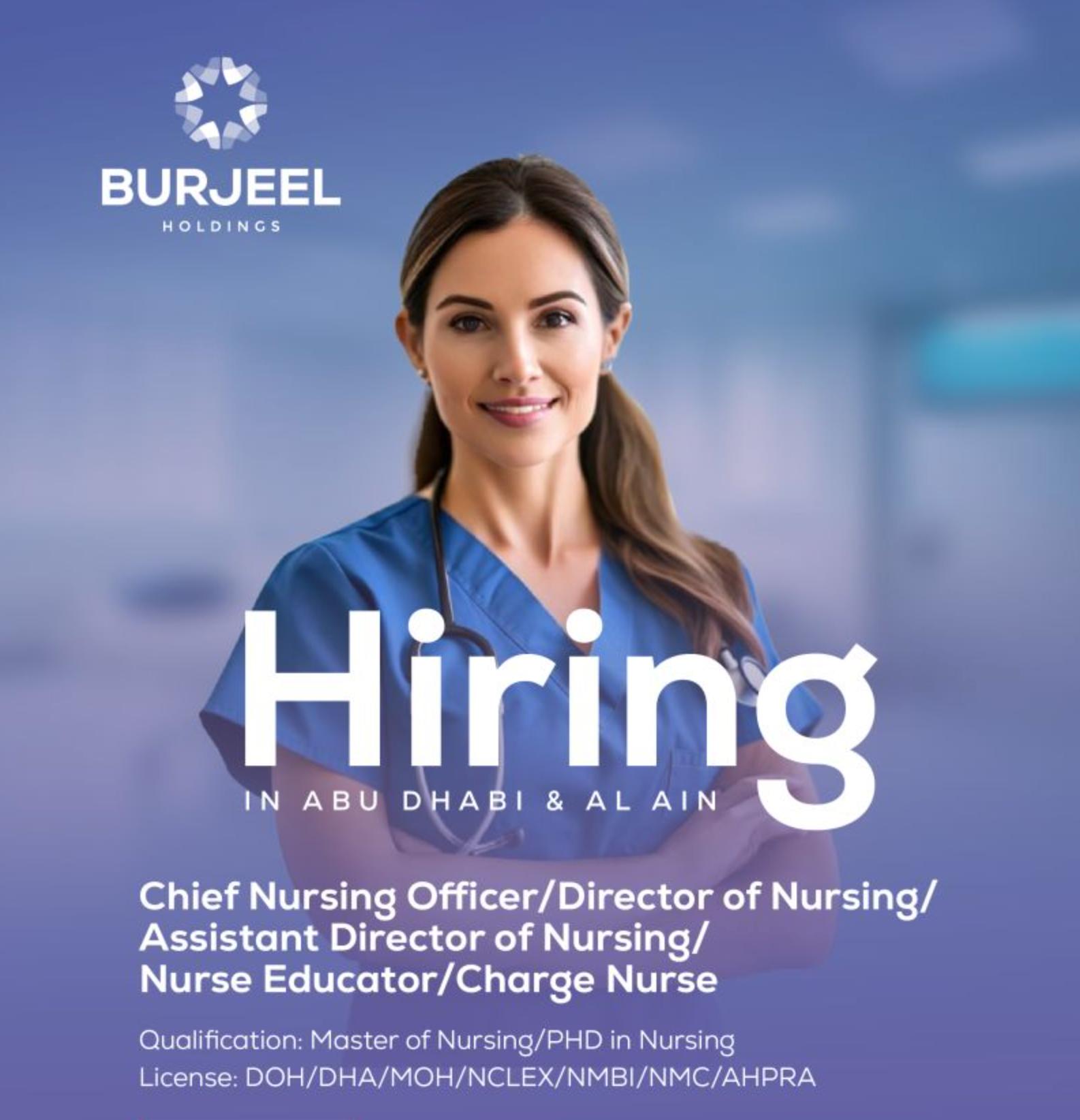 top healthcare jobs abu dhabi – join burjeel holdings may 2025