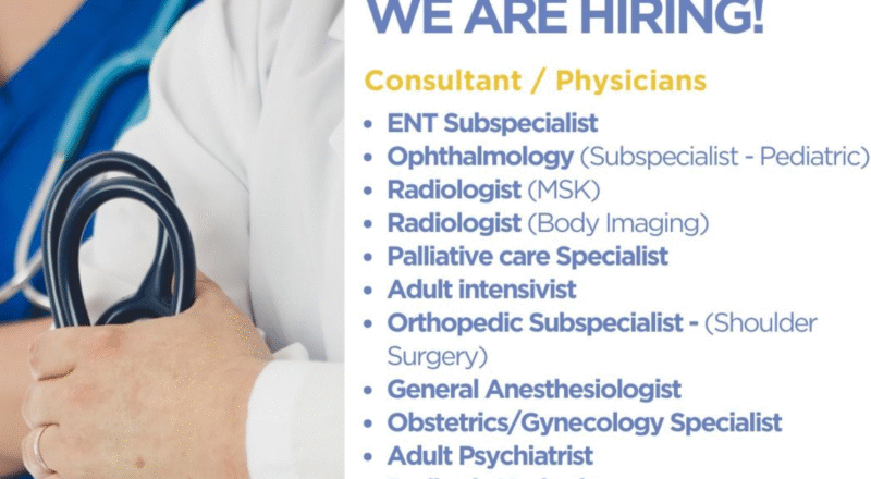 top consultant doctor jobs saudi arabia – black pearl may 2025 drive