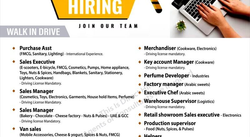 Top Multiple Job Openings in Dubai – Abdulwahed Bin Shabib Jobs 2025 (Walk-in Interview)
