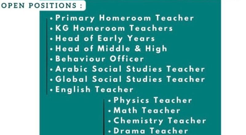 🌟 Exciting Diyar Private Academy Fujairah Multiple Teaching Job Vacancies, UAE - August 2025