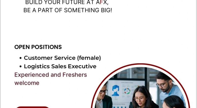 🌟 AFX Hiring 2025: 2 Dynamic Freight & Logistics Jobs | Walk-in Interview on 26 June