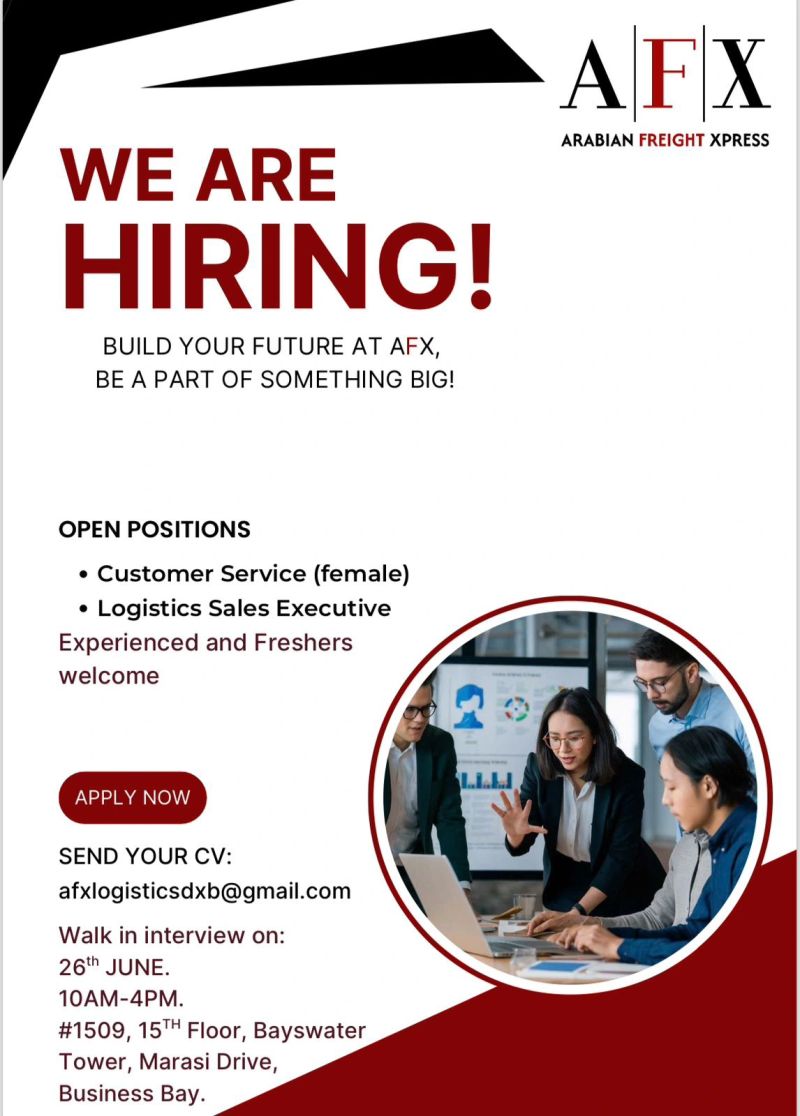 🌟 AFX Hiring 2025: 2 Dynamic Freight & Logistics Jobs | Walk-in Interview on 26 June