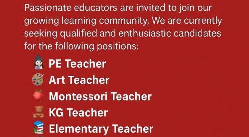 " Excellent Teaching Jobs at Ras Al Khaimah American Academy 2025 "
