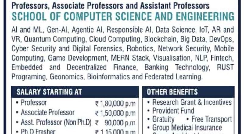 Empowering Careers: Presidency University Bengaluru Hiring 2025