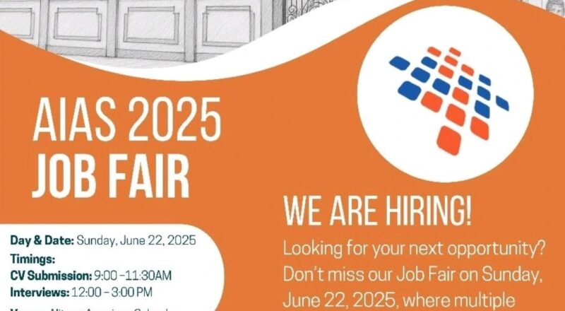 🎯 AIAS 2025 Job Fair at Alitqan American School in Sharjah – June 22