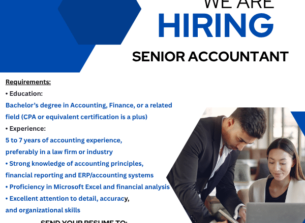 ⭐ Senior Accountant Job Vacancies in Kuwait 2025 for Local Residents Only