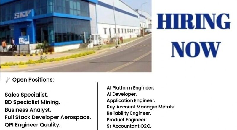 📢 SKF India Careers 2025 Latest Engineer and AI Developer Job Openings India