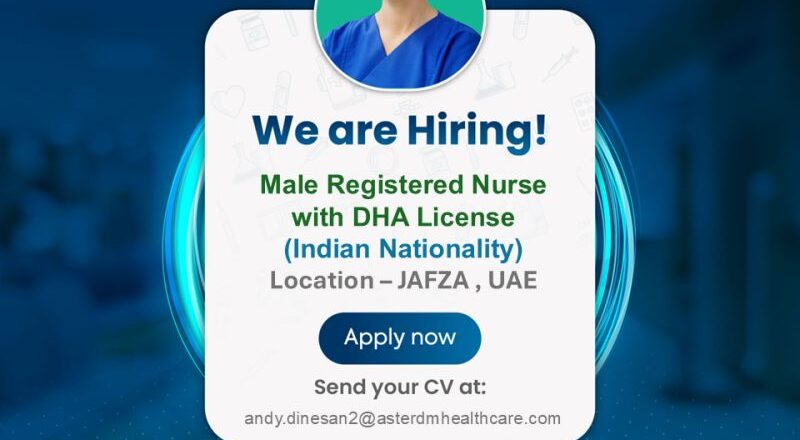 🏥 Exciting Registered Nurse Job at Aster Clinic in UAE 2025