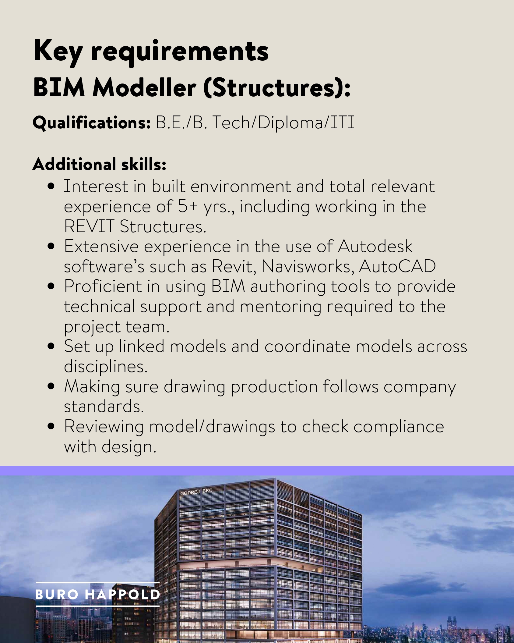 Buro Happold Walk-In Interviews in Bengaluru