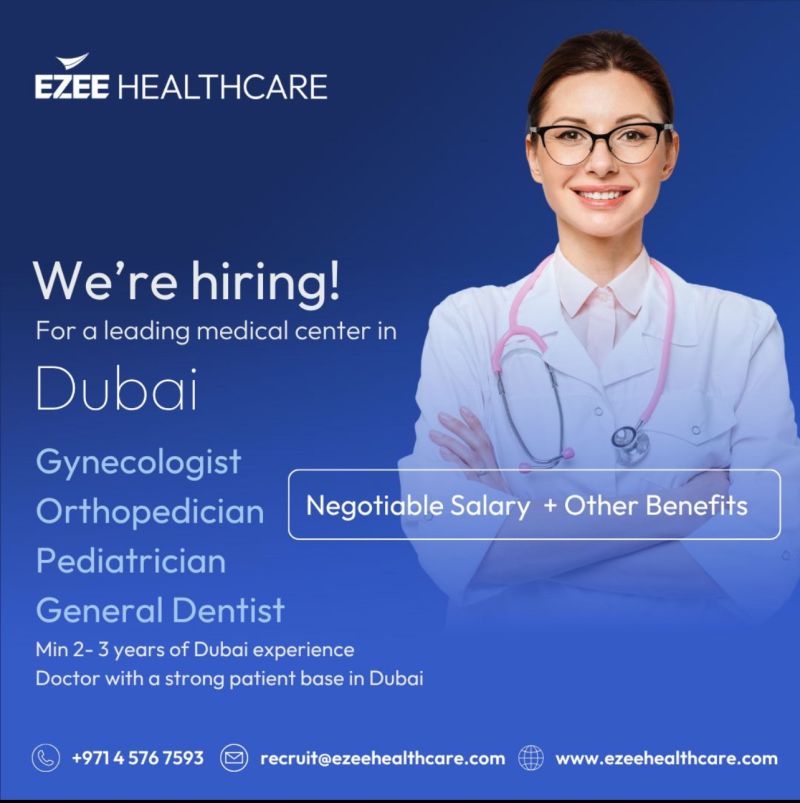 Best Doctor Vacancies in Dubai | Apply Now!