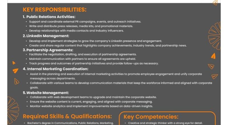 🌟 PR & Communication Specialist Job Vacancy at Sultan Center Kuwait 2025