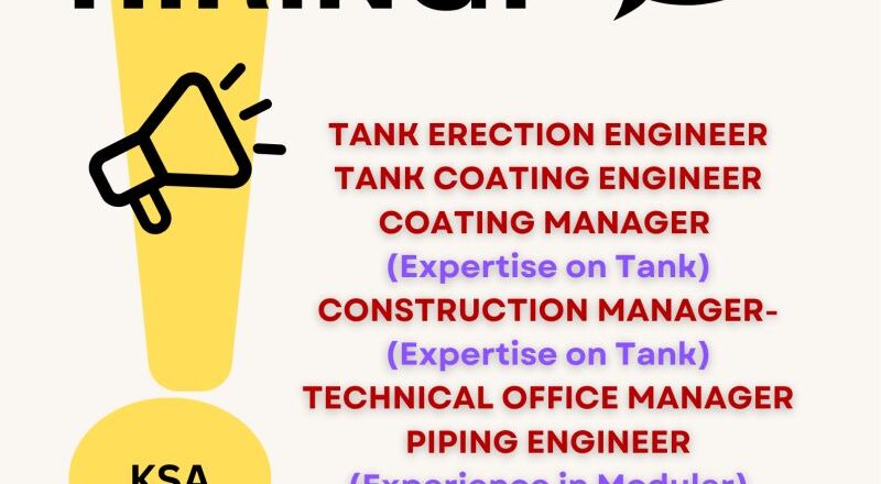 AIC Steel Hiring Now: Top Engineering Jobs in Saudi Arabia 2025