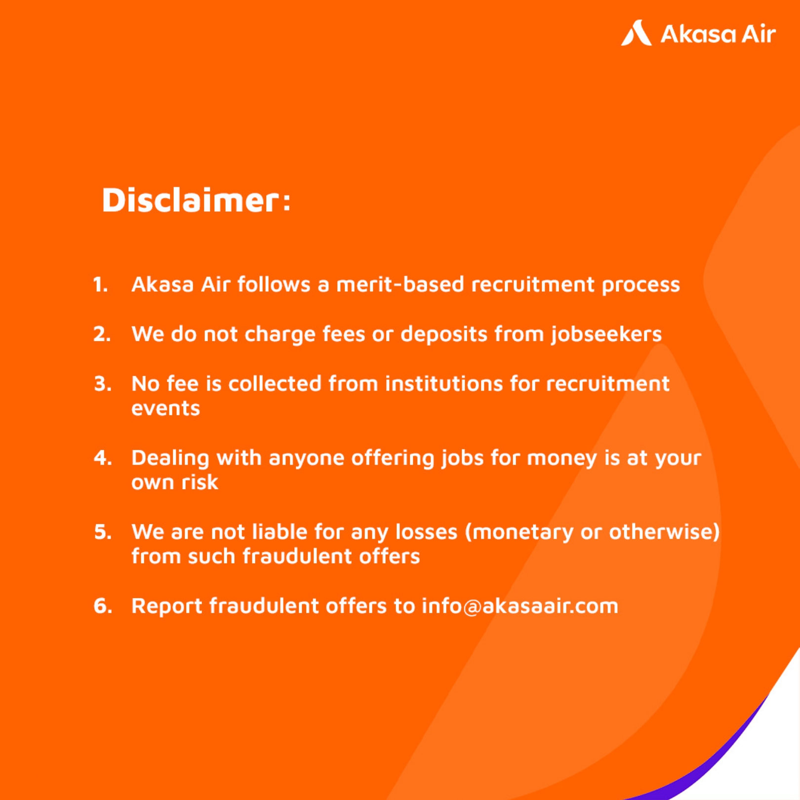 Akasa Air Hiring Senior Executive – Corporate Sales 2025