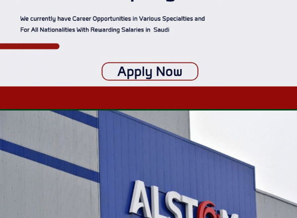 📍 Alstom Company Careers in Saudi Arabia – 19 High-Paying Vacancies for All Nationalities