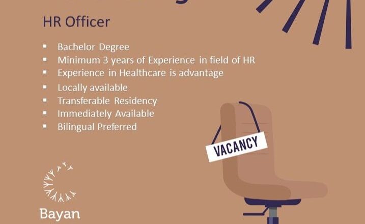 Excellent Bayan Medical HR Officer Job Vacancy in Kuwait 2025