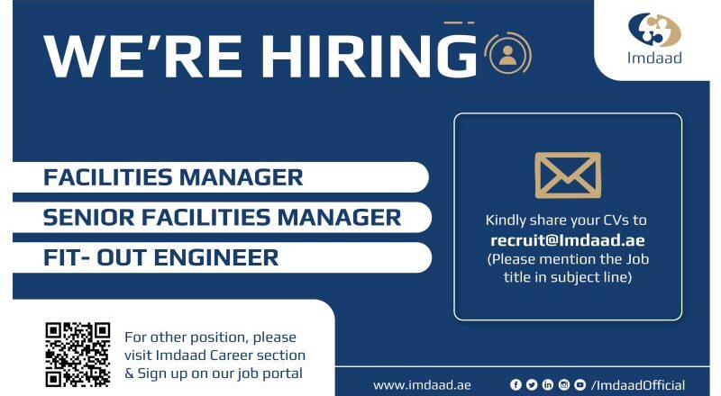 📍 Exciting Career Opportunities at Imdaad Dubai 2025: Apply Now!