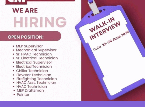 π Top 15 Rewarding MSCM UAE Walk-in Interview Jobs 2025 (June 23-26)