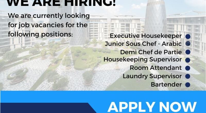 Banyan Tree Hotel Job Vacancies in Doha 2025 – Exclusive Hiring