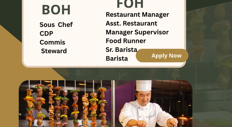 🌟 TEN11 Walk-in Interviews in Abu Dhabi on 09 June 2025 – Join the F&B Dream Team!