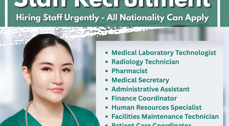Burjeel Royal Hospital Staff Recruitment 2025 – Urgent UAE Hiring for 13 Roles