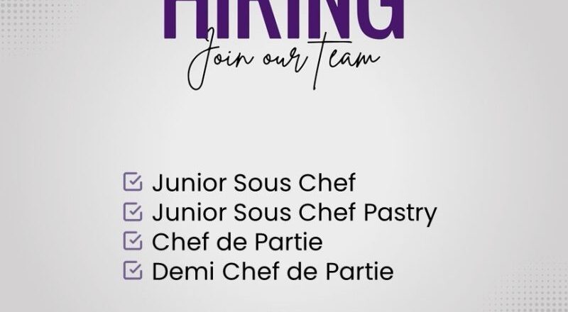 4 Amazing Culinary Opportunities at Phoenicia Hotel Beirut – Apply Now
