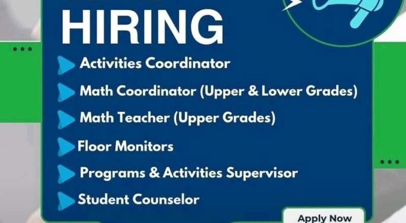 🎓 6 Exciting Hiring Opportunities at Learning Oasis School Saudi Arabia 2025