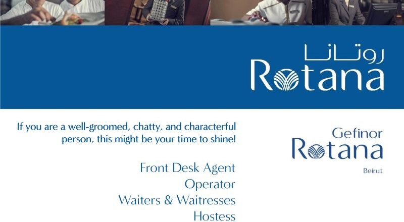 11 Exciting Gefinor Rotana Beirut Jobs in 2025 for Hospitality Experts