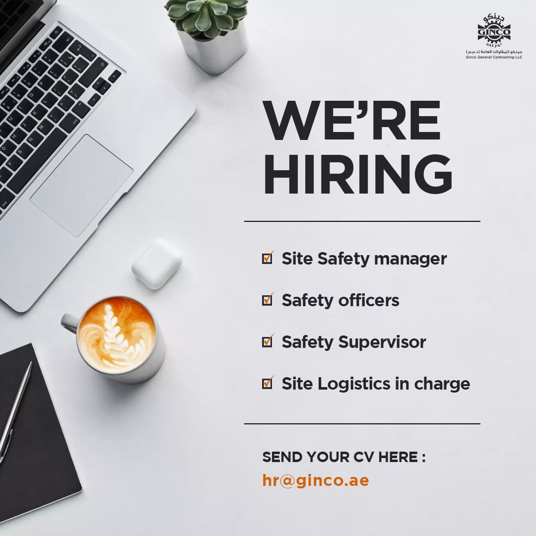 🏗️ Top QA/QC & Safety Jobs at Ginco UAE – Apply Now for Urgent Openings